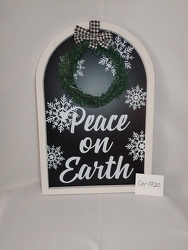 Peace on Earth Sign from Lloyd's Florist, local florist in Louisville,KY