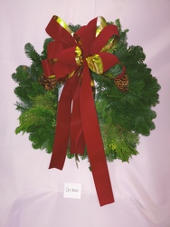 24" Fresh Wreath from Lloyd's Florist, local florist in Louisville,KY