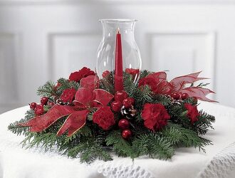 Christmas Floral Arrangement from Lloyd's Florist, local florist in Louisville,KY