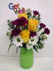 GET WELL JAR 2 from Lloyd's Florist, local florist in Louisville,KY