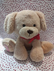 LARGE VALENTINE DOG from Lloyd's Florist, local florist in Louisville,KY
