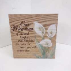 MEMORY BOX WITH CALLA from Lloyd's Florist, local florist in Louisville,KY