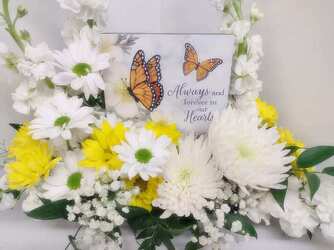 BUTTERFLY PLAQUE from Lloyd's Florist, local florist in Louisville,KY