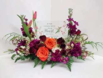 CLEAR PLAQUE WITH VERSE  from Lloyd's Florist, local florist in Louisville,KY