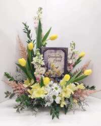 BIBLE BOX WITH FRESH  from Lloyd's Florist, local florist in Louisville,KY