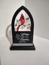 YOUR WINGS WERE READY PLAQUE