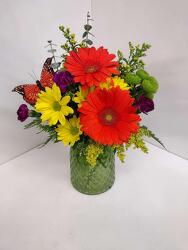 BRIGHT AND CHEERY BOUQUET from Lloyd's Florist, local florist in Louisville,KY
