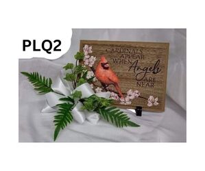 Cardinal Plaque  from Lloyd's Florist, local florist in Louisville,KY