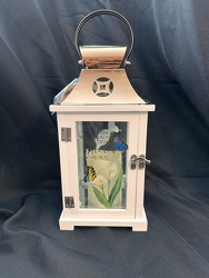 White Butterfly Lantern  from Lloyd's Florist, local florist in Louisville,KY