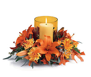 FTD Autumn Splendor Centerpiece from Lloyd's Florist, local florist in Louisville,KY