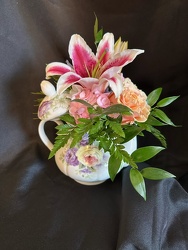 Teapot Arrangement  from Lloyd's Florist, local florist in Louisville,KY