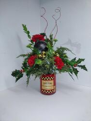 Candleberry Jar Bouquet  from Lloyd's Florist, local florist in Louisville,KY