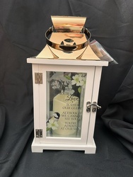 White Bird Lantern from Lloyd's Florist, local florist in Louisville,KY