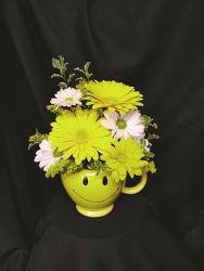 Medium Smiley Face Mug from Lloyd's Florist, local florist in Louisville,KY