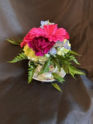 Teacup Arrangement  from Lloyd's Florist, local florist in Louisville,KY