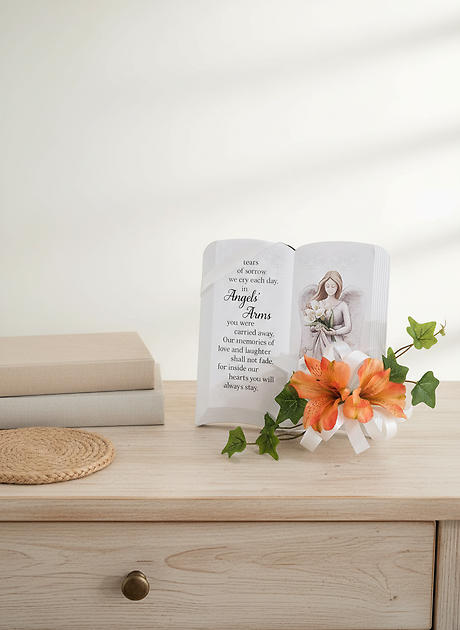 In Angels\' Arms Plaque