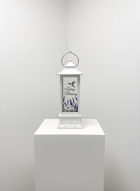 Loving Memory Hummingbird Lantern
