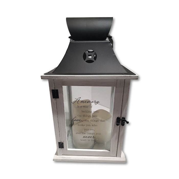 LARGE LANTERN WITH CANDLES