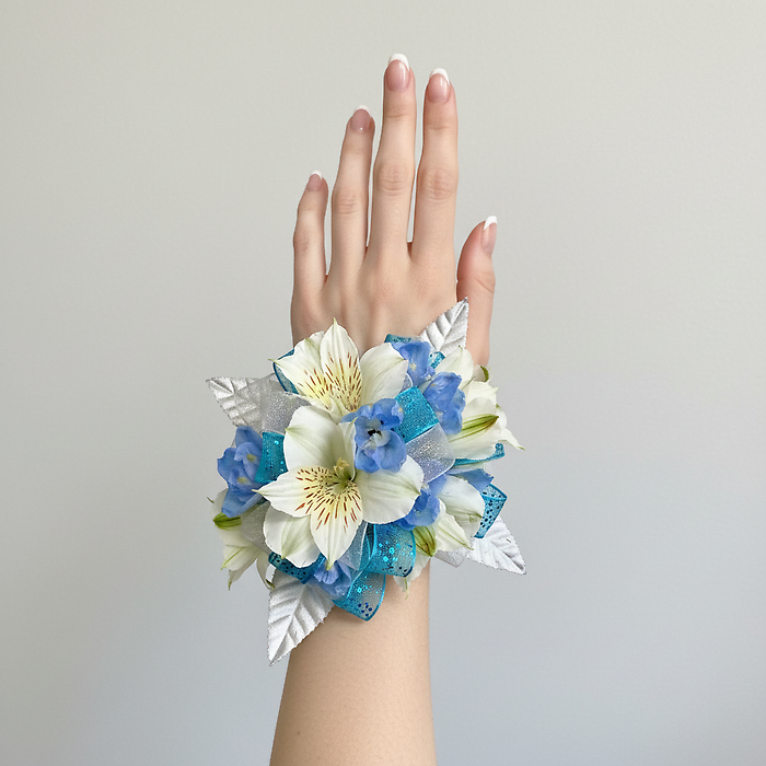Blissful in Blue Corsage