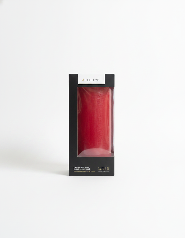 RED LED Candle - Large