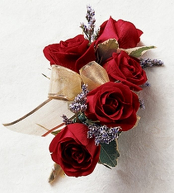 True Happiness Rose Corsage