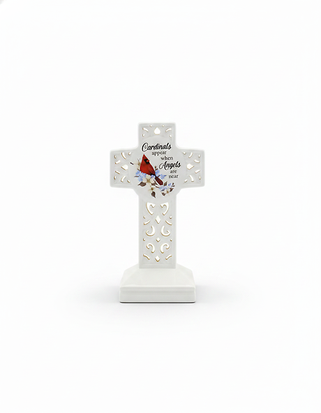 Cardinal Ceramic Cross