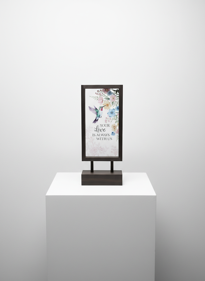 Hummingbird Standing Plaque