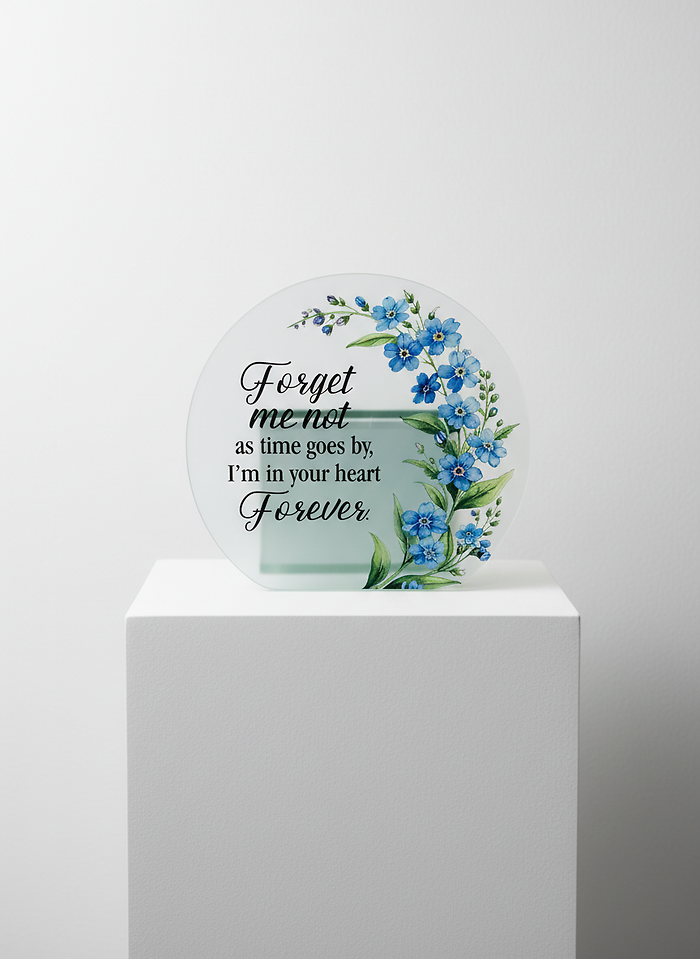 Forget Me Not Candle Holder