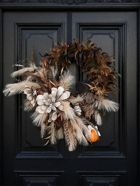 Feather Frenzy Wreath
