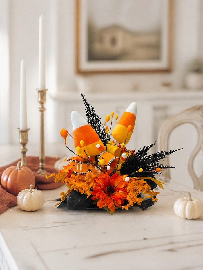 Candy Corn Centerpiece