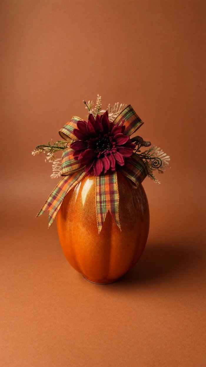 GLITTERY PUMPKIN