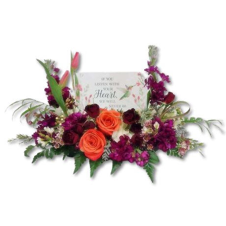 CLEAR PLAQUE WITH VERSE